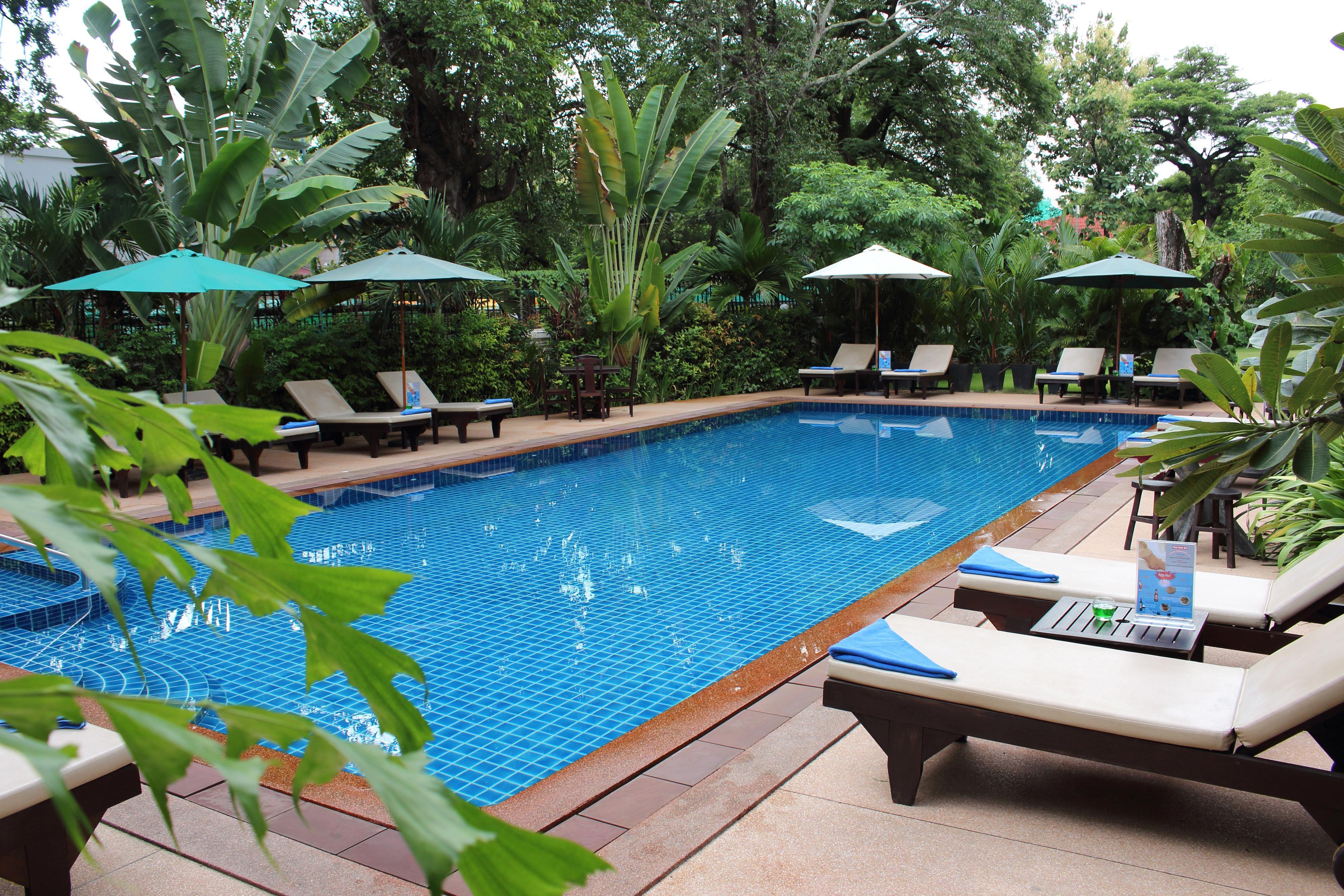 Chateau D'Angkor La Residence Сиемрип Экстерьер фото