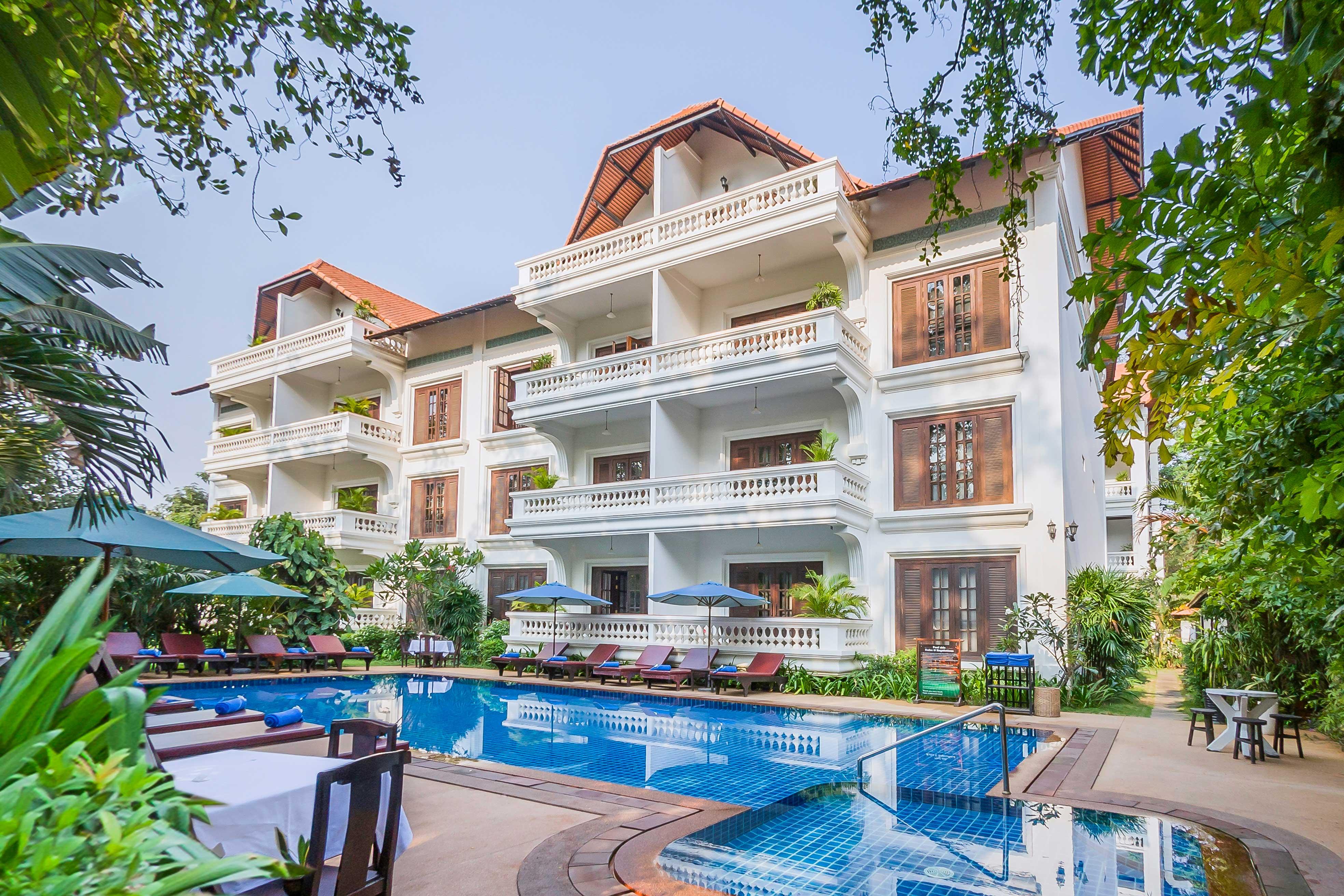 Chateau D'Angkor La Residence Сиемрип Экстерьер фото